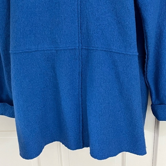 Tahari Women’s Wool Blend Open Front Sweater Cardigan Size Large Grandms Chic - Picture 8 of 13